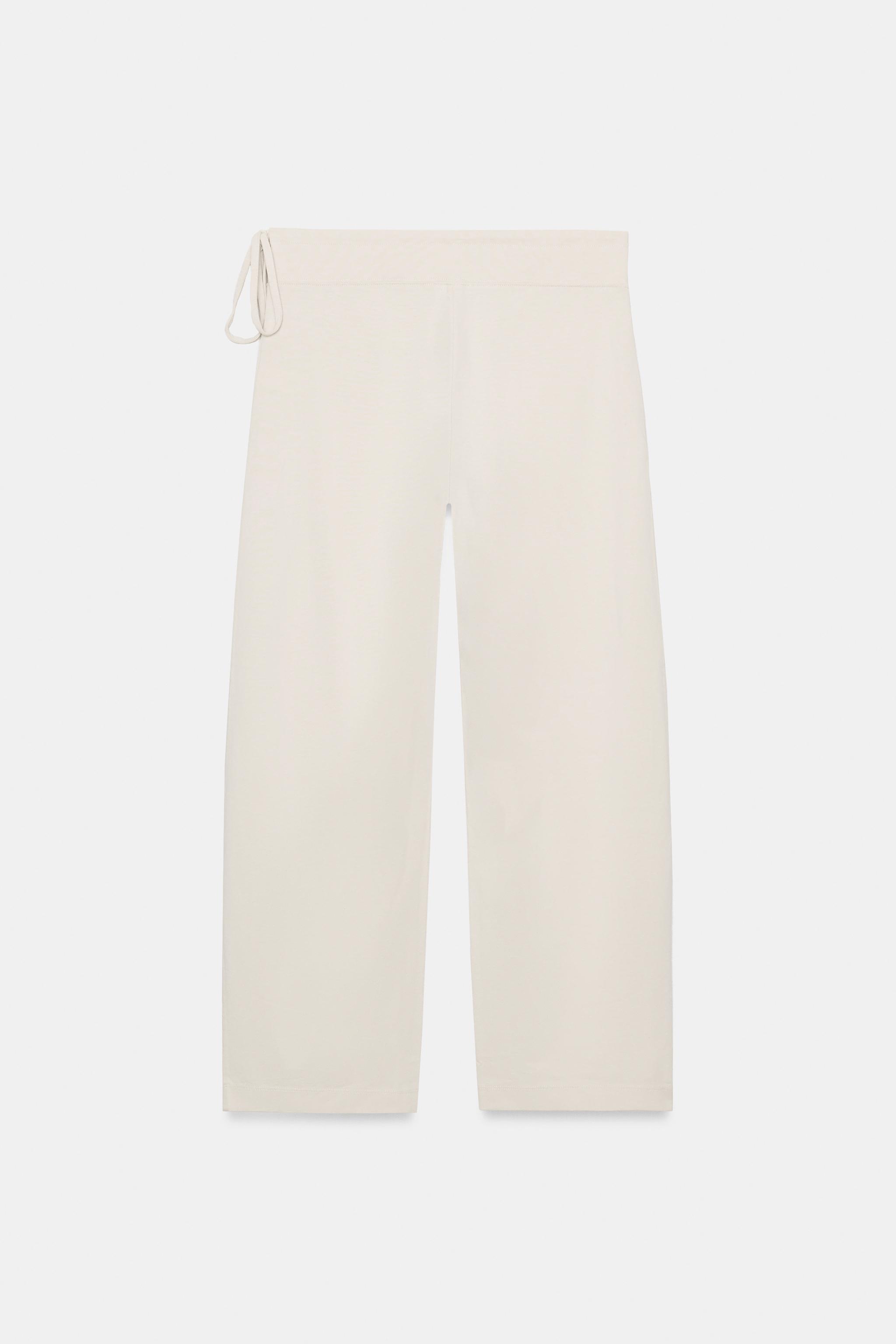STRAIGHT LEG DRAWSTRING PANTS